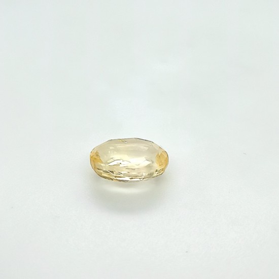 Yellow Sapphire (Pukhraj) 6.92 Ct Best quality